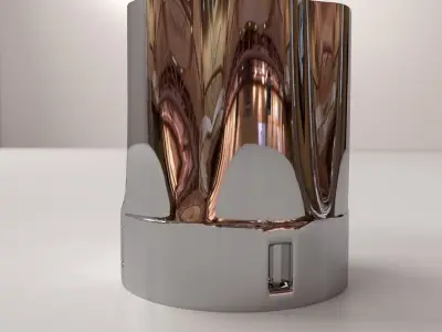 Gun Cylinder 3D model
