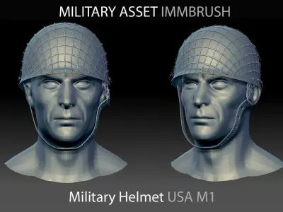 Military Assets brush  3D model