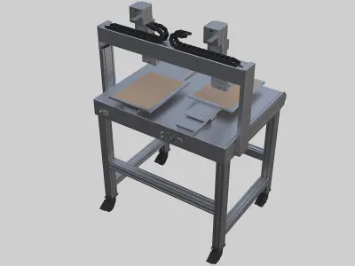 Diamond Point Drilling Machine 3D model
