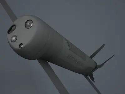 Switchblade 300 UAV Low-poly 3D model