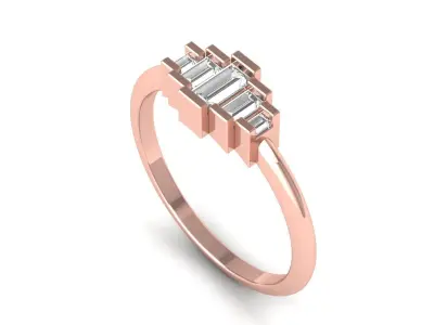 Wedding Ring  3D print model 188