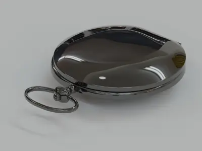 3D Realistic Pocket Watch 3D model