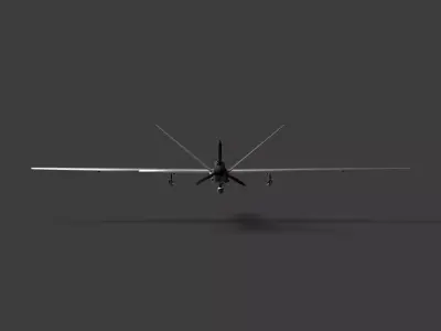 Orion UAV Drone Low-poly 3D model