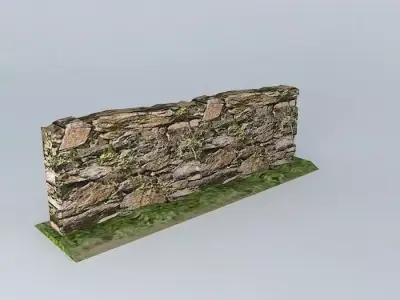 Eco Rail 3D WallOld Steam Days Free 3D model