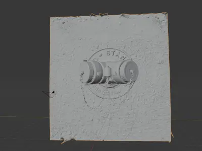 FDC Standpipes - Photoscanned Free 3D model