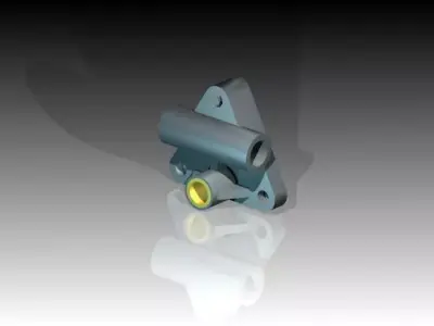 A mechanical component Free 3D model