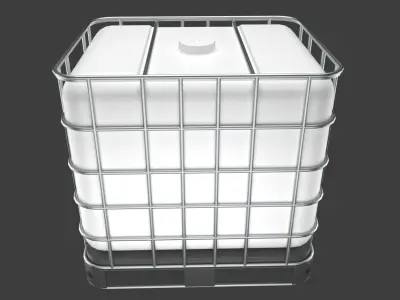  275 Gallon Capacity Tank 3D model