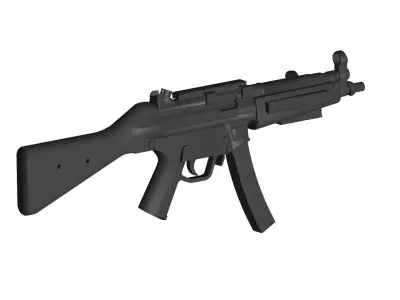 Heckler Koch MP5 3D model get