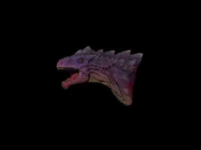 Dino Bust 3D model