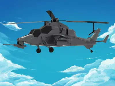 EUROCOPTER TIGER 3D model get