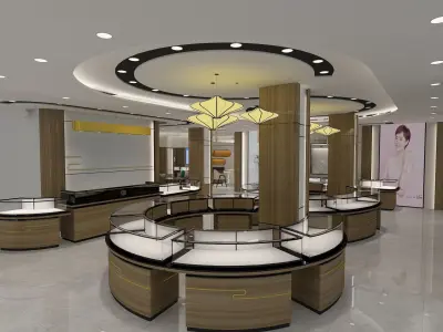 Jewelry Store 1 3D model purchase