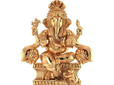 Shree Ganesh Ji Murti - Lord Ganesha 3D print model