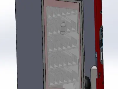Vending machine 3D model