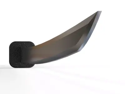 Japanese Katana Sword Samurai Weapon 3D Model 3D model