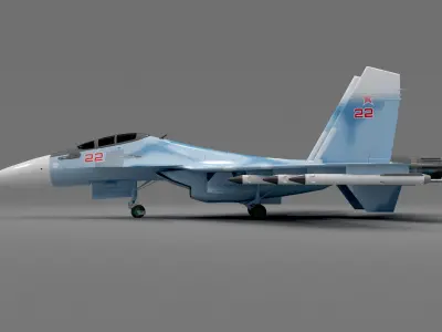 Plane 16 3D model
