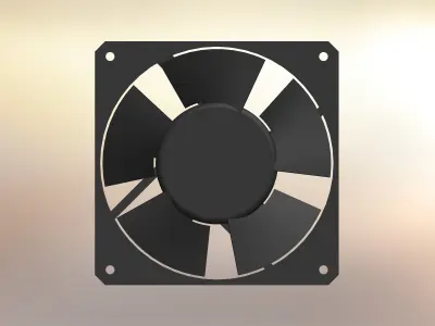 Cooler 3D model