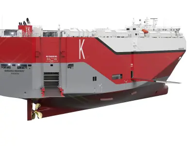 Vehicles Carrier RoRo 3D model