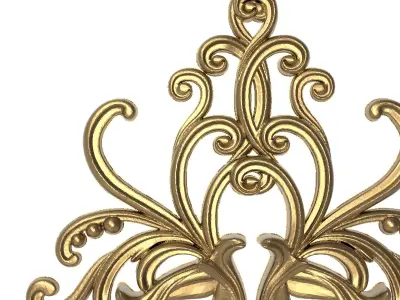  decorative pattern ready for 3D printing 3D model