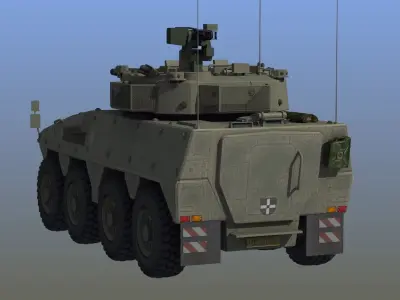 Boxer CRV 30mm 3D model