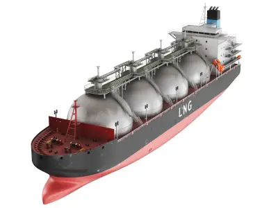  Detailed Oil Platform And Ship 