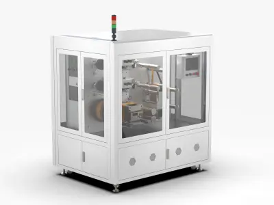ACF Anisotropic Conductive Film Slitting Machine 3D model