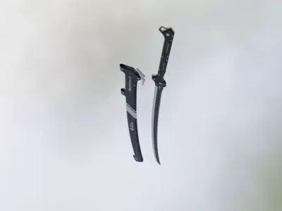 Kuginasa Katana Free 3D model