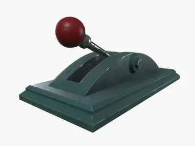 Lever 3D model