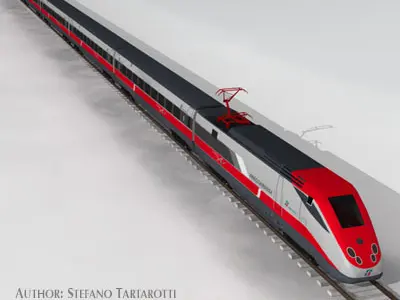 Etr frecciarossa 3D model