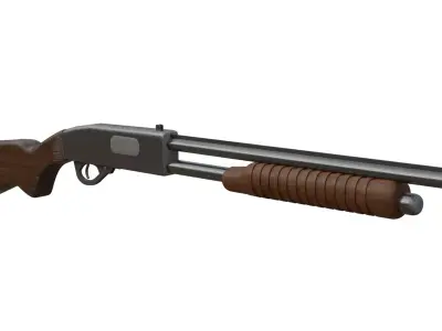 Shotgun Free 3D model buy