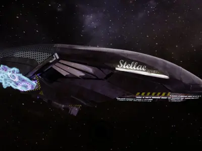 Stelle Starship 3D model