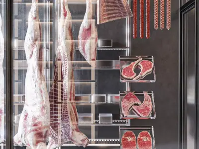 Modern Grocery Store 3D model