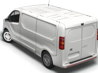 Generic EV Mid Van LWB 2023 3D model