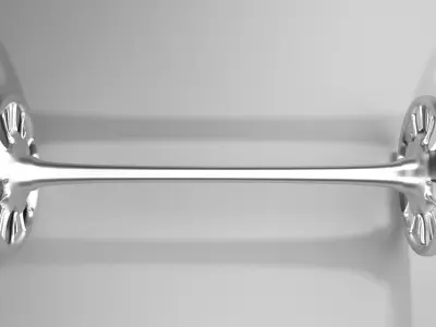 Metal Wheel 3 3D model