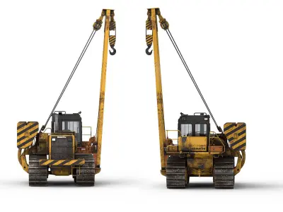 Tractor Dirt  3D model