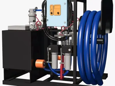 Spray Pump Equipment 3D model