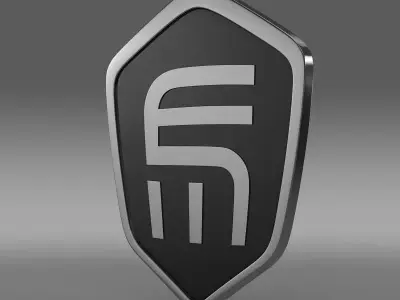 exagon logo 3D model by Sergey