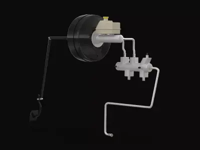 Brakes Servo 3D model