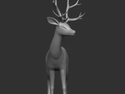 Giraffes animals wild animals deer Free 3D model