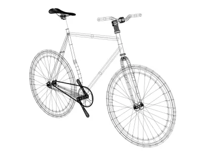 Bicycle Polo and Bike Rouge 2015 Free 3D model