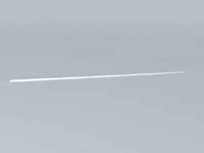 Aluminium profile Free 3D model