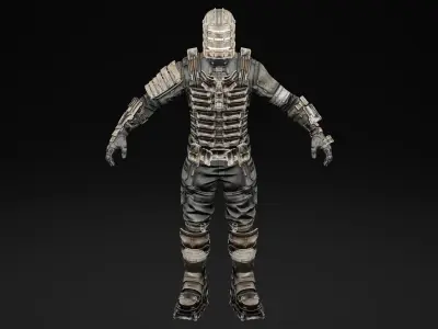 Isaac Clarke - Dead Space Character 3D model
