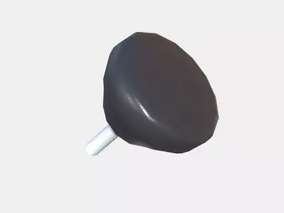 Industrial Knob 3D model