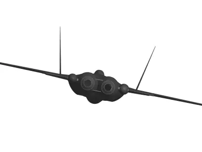 sukhoi su-47 3D model purchase