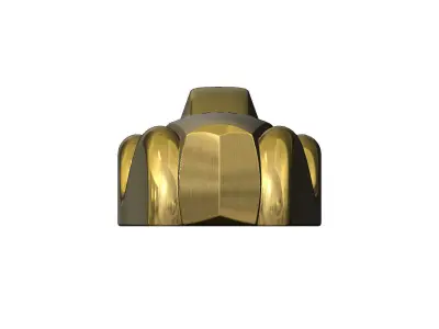 Vintage automotive car speed form sculpture ornament 3D print model