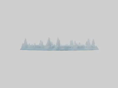 Ice maze Model Low-poly 3D model