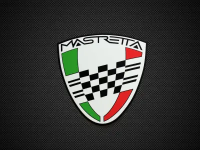 mastretta logo 3D model
