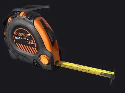 Roulette DniproM Low-poly 3D model