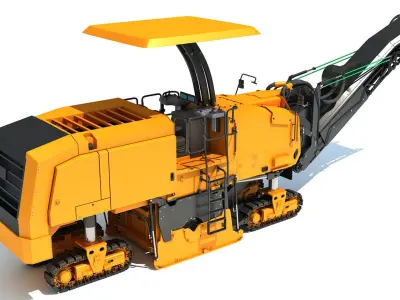 Cold Planer 3D model