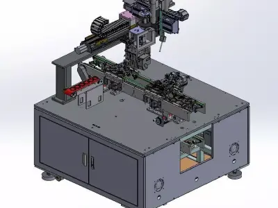 Automatic Epoxy Resin Dispensing and Potting Machine 3D model