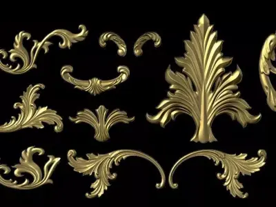 Pattern decor design 3D print model